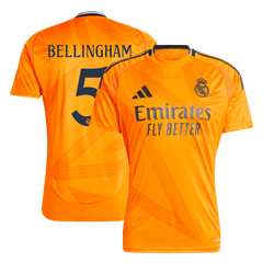 BELLINGHAM #5 Real Madrid Away Cheap Soccer Jersey 2024/25 Go Soccer World Shop
