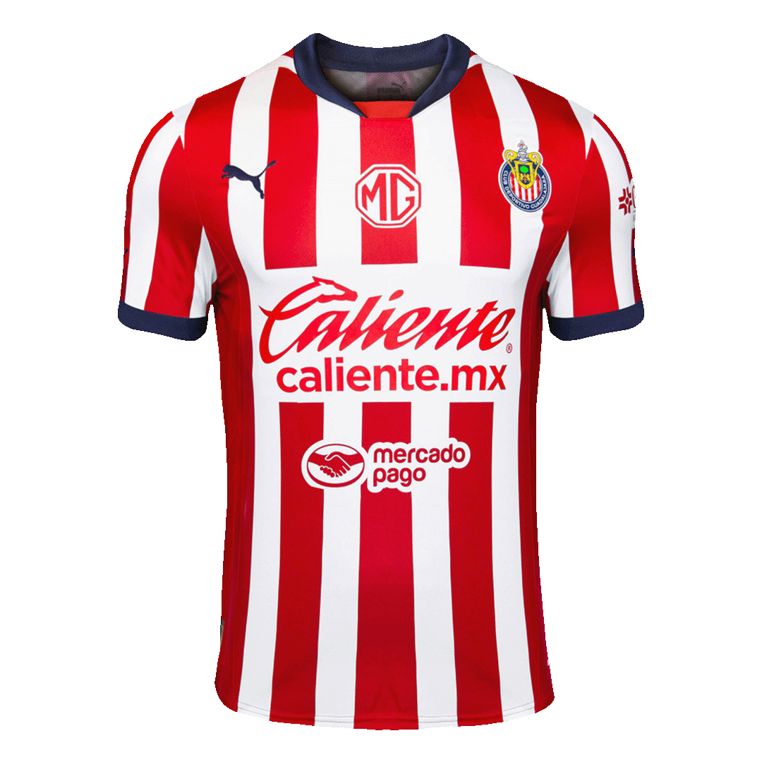 Player Version Chivas Home Cheap Soccer Jersey 2024/25 Go Soccer World Shop
