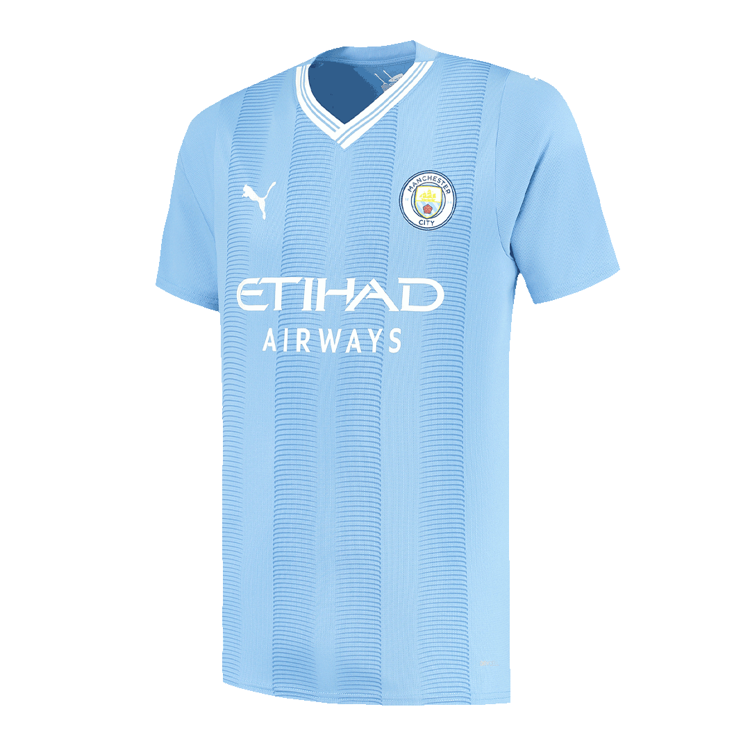Manchester City Home Cheap Soccer Jersey 2023/24 Go Soccer World Shop
