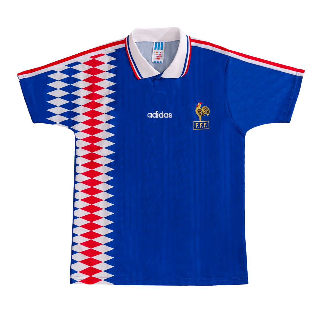 Retro 1994 France Home Cheap Soccer Jersey Go Soccer World Shop