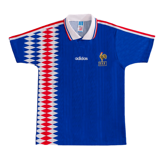 Retro 1994 France Home Cheap Soccer Jersey Go Soccer World Shop