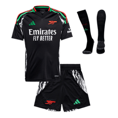 Kid's Arsenal Away Cheap Soccer Jersey Kit(Jersey+Shorts+Socks) 2024/25 Go Soccer World Shop
