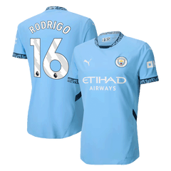 Player Version RODRIGO #16 Manchester City Home Cheap Soccer Jersey 2024/25 Go Soccer World Shop