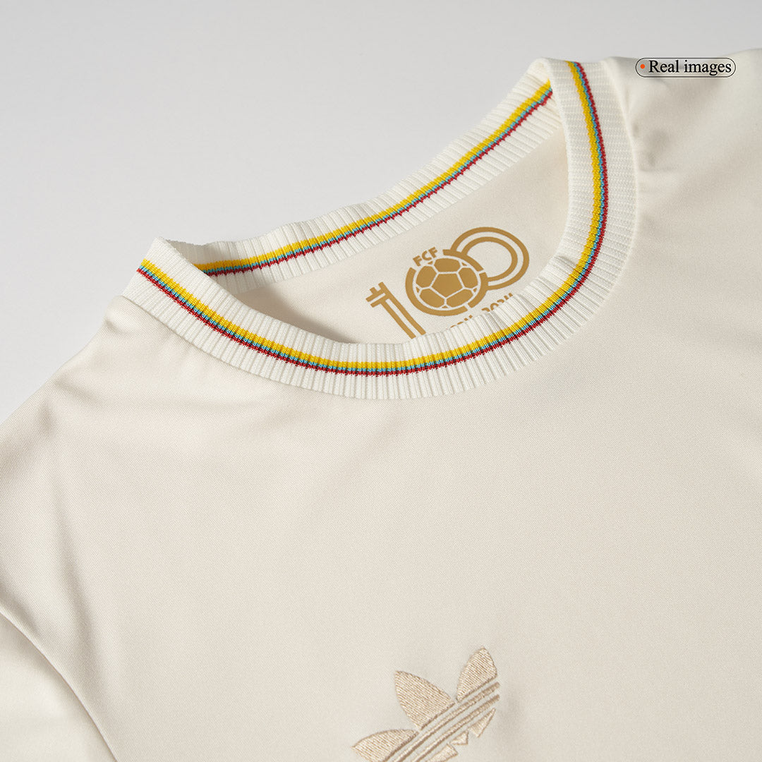 Colombia Cheap Soccer Jersey 2024- 100th Anniversary T-Shirt Go Soccer World Shop