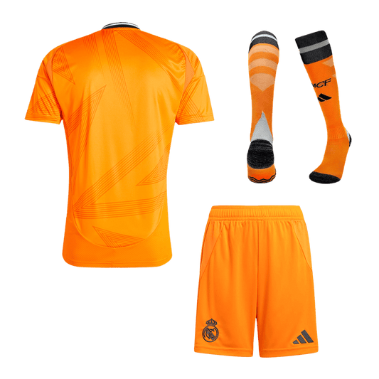 Real Madrid Away Cheap Soccer Jersey Kit(Jersey+Shorts+Socks) 2024/25 Go Soccer World Shop