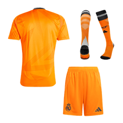 Real Madrid Away Cheap Soccer Jersey Kit(Jersey+Shorts+Socks) 2024/25 Go Soccer World Shop