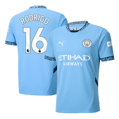 RODRIGO #16 Manchester City Home Cheap Soccer Jersey 2024/25 Go Soccer World Shop