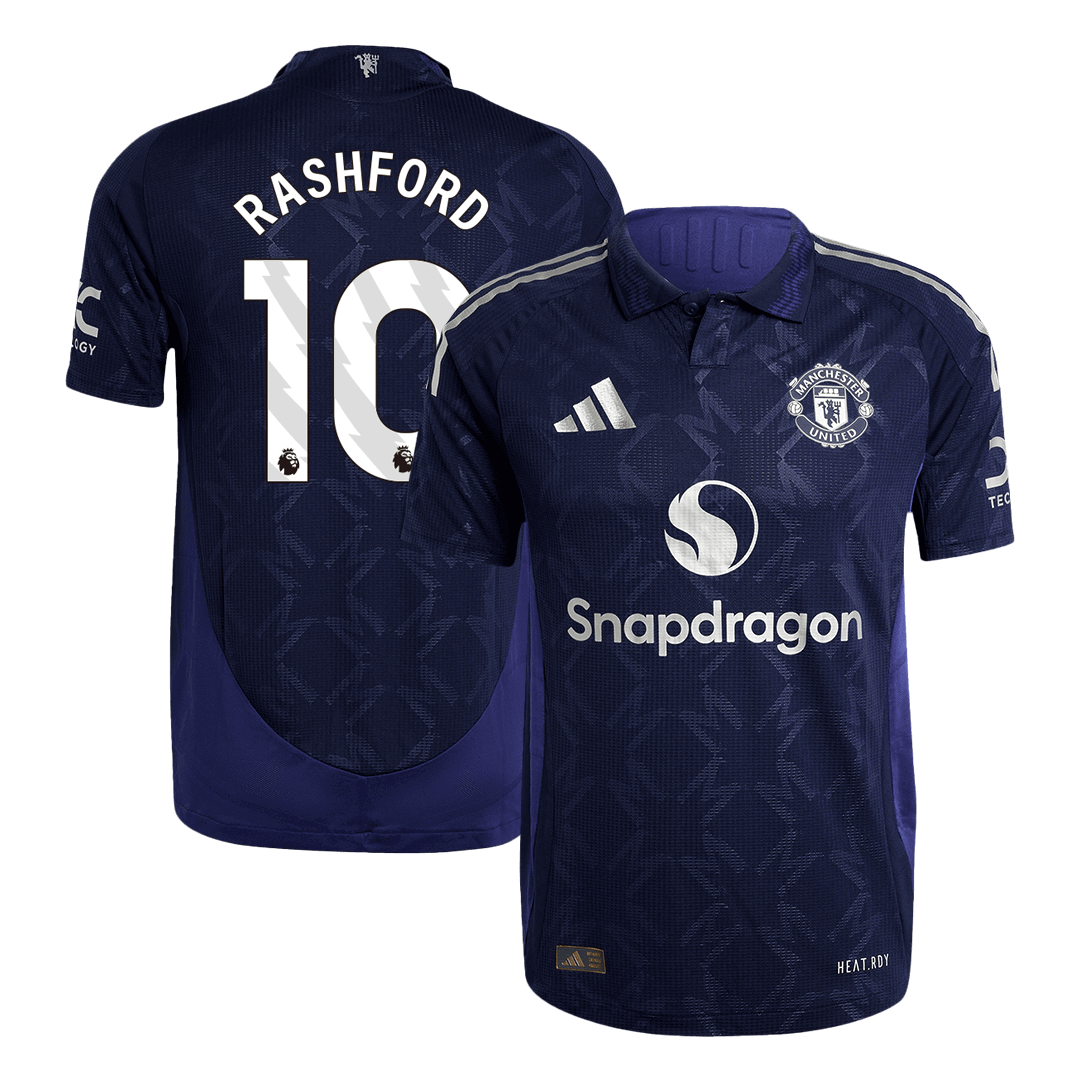 Player Version RASHFORD #10 Manchester United Away Cheap Soccer Jersey 2024/25 Go Soccer World Shop