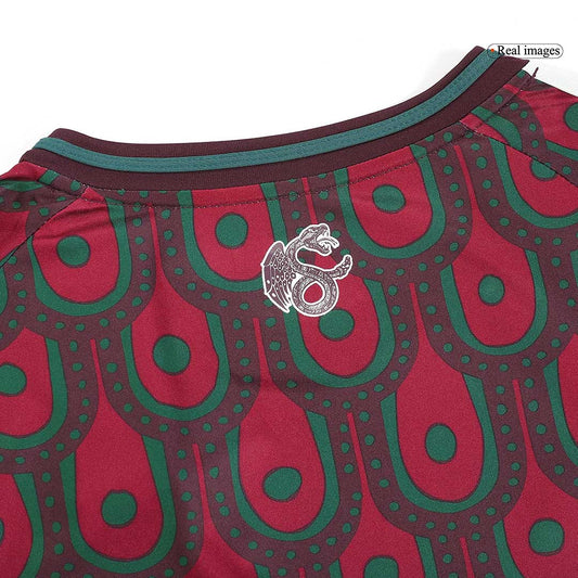 Men's Mexico Home Long Sleeve Soccer Jersey Copa América 2024 Go Soccer World Shop