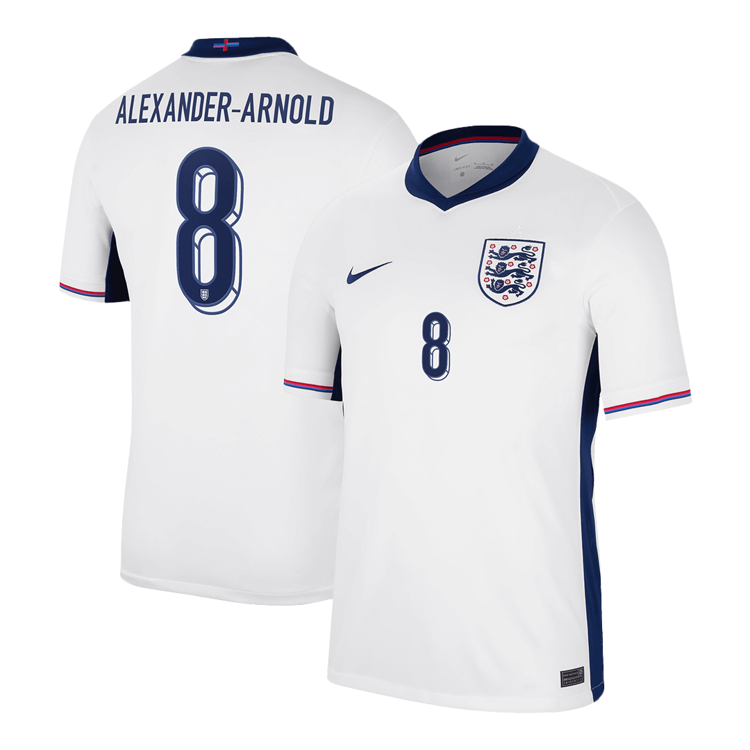 ALEXANDER-ARNOLD #8 England Home Cheap Soccer Jersey Euro 2024 Go Soccer World Shop