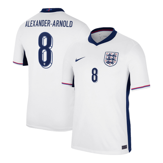ALEXANDER-ARNOLD #8 England Home Cheap Soccer Jersey Euro 2024 Go Soccer World Shop