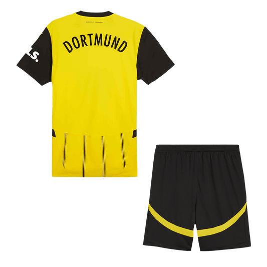 Borussia Dortmund Home Cheap Soccer Jersey Kit(Jersey+Shorts) 2024/25 Go Soccer World Shop