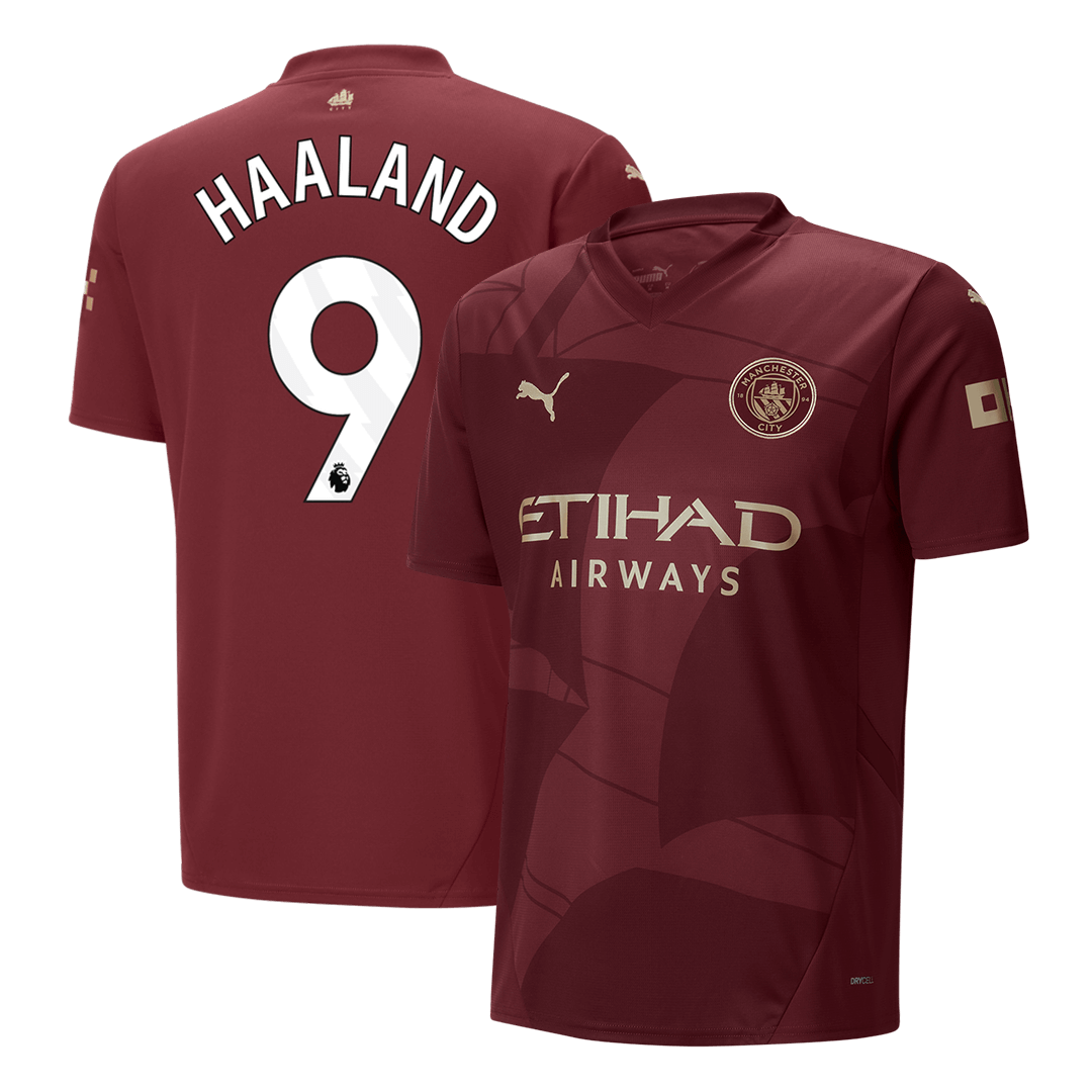 HAALAND #9 Manchester City Third Away Cheap Soccer Jersey 2024/25 Go Soccer World Shop