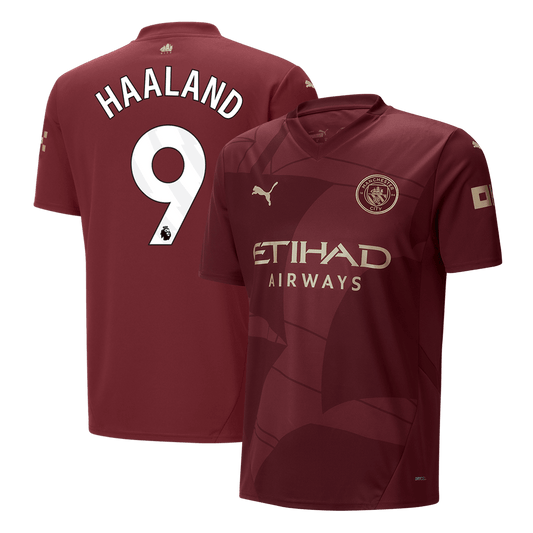 HAALAND #9 Manchester City Third Away Cheap Soccer Jersey 2024/25 Go Soccer World Shop