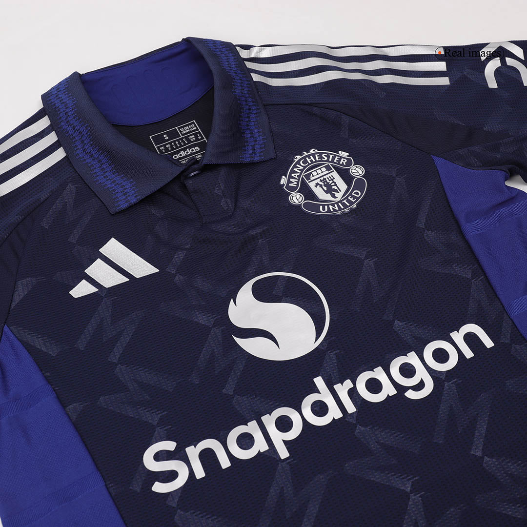 Player Version GARNACHO #17 Manchester United Away Cheap Soccer Jersey 2024/25 Go Soccer World Shop
