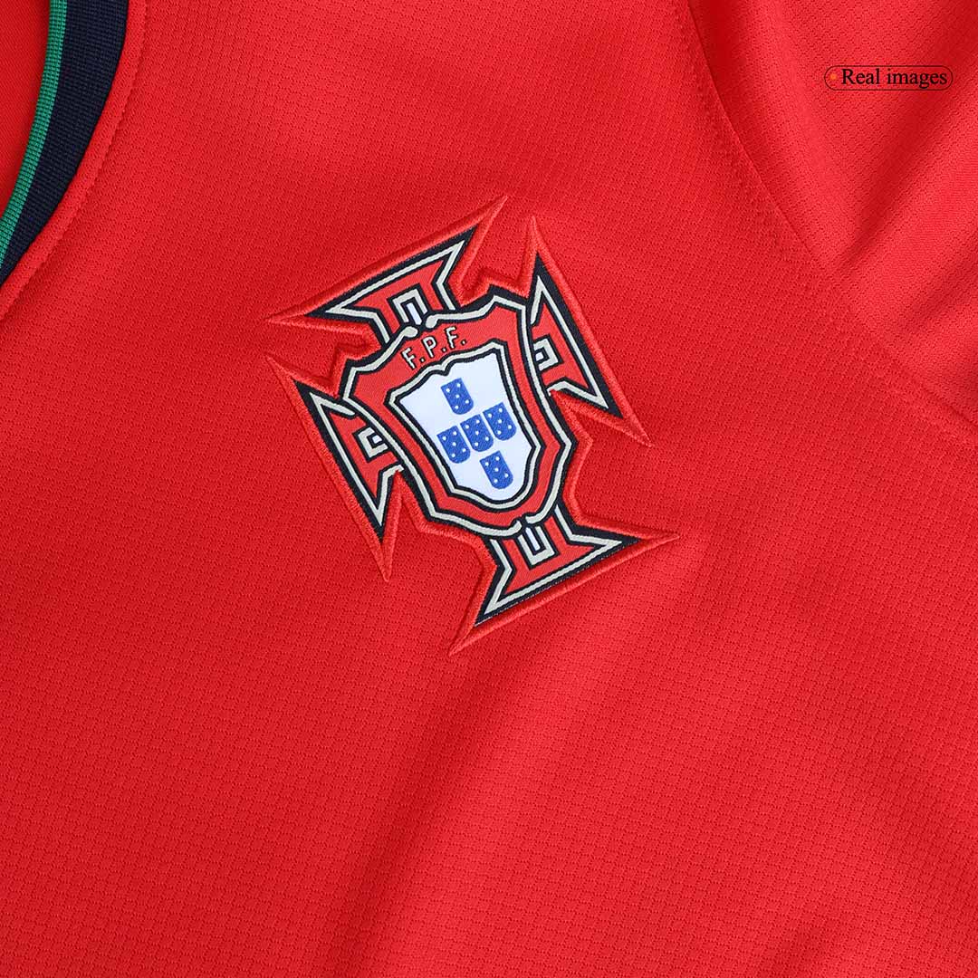 B.FERNANDES #8 Portugal Home Cheap Soccer Jersey Euro 2024 Go Soccer World Shop