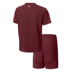 Kid's Manchester City Third Away Cheap Soccer Jersey Kit(Jersey+Shorts) 2024/25 Go Soccer World Shop