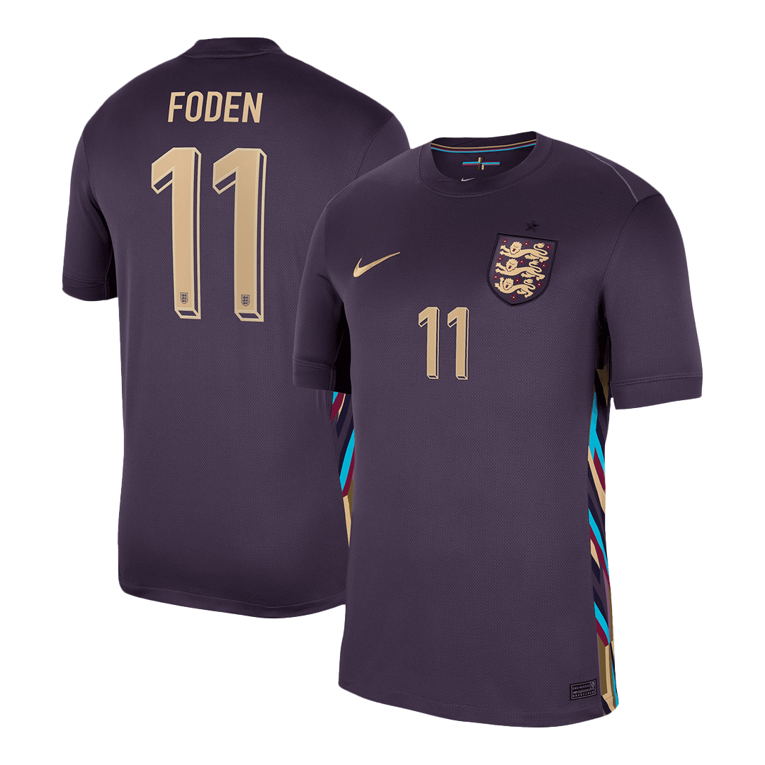 FODEN #11 England Away Cheap Soccer Jersey Euro 2024 Go Soccer World Shop