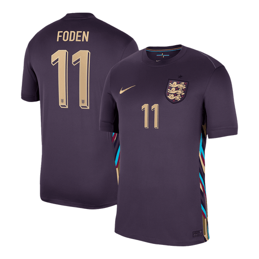 FODEN #11 England Away Cheap Soccer Jersey Euro 2024 Go Soccer World Shop