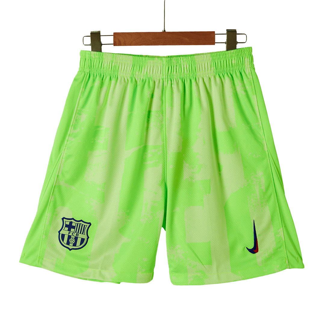 Barcelona Third Away Soccer Shorts 2024/25 Go Soccer World Shop