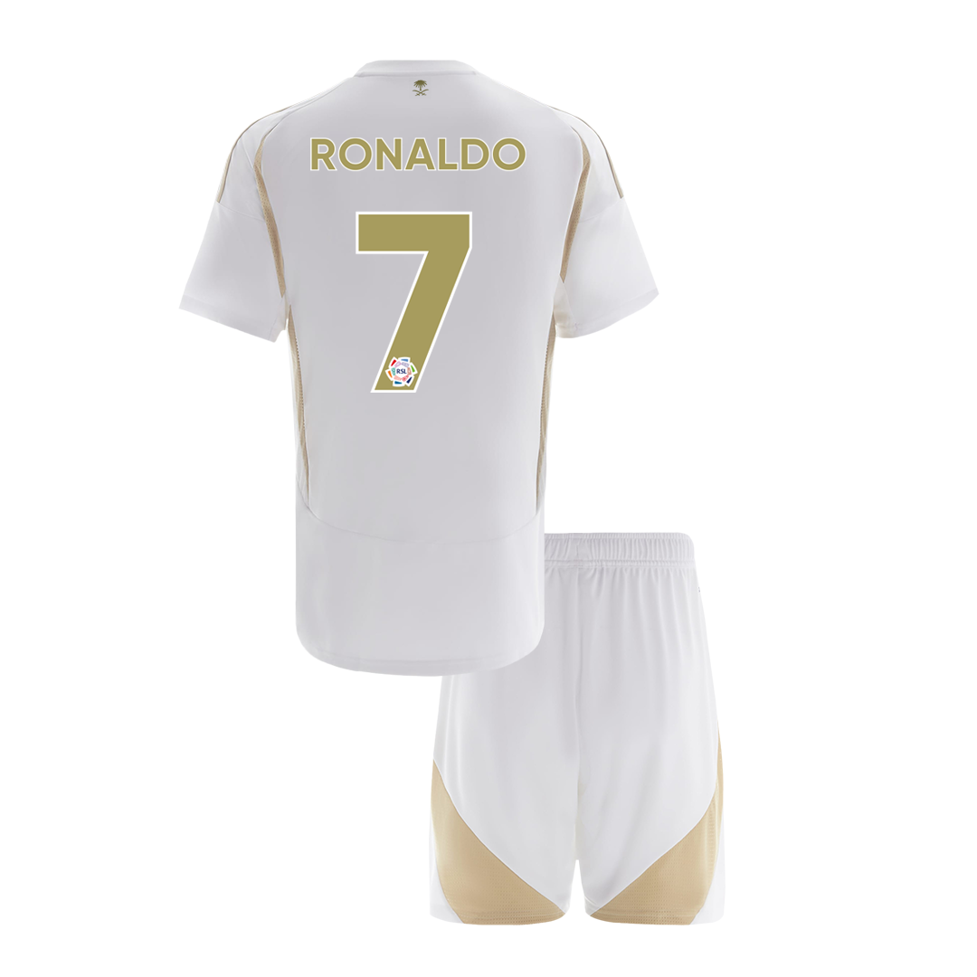 Kid's RONALDO #7 Al Nassr Third Away Cheap Soccer Jersey Kit(Jersey+Shorts) 2024/25 Go Soccer World Shop