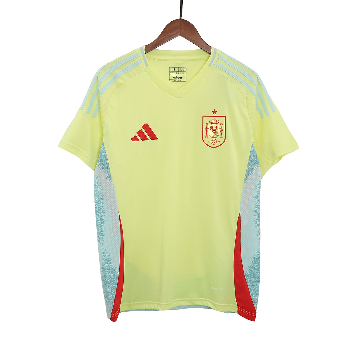 Spain Away Cheap Soccer Jersey Euro 2024 Go Soccer World Shop