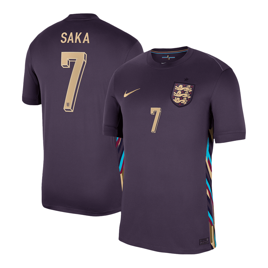 SAKA #7 England Away Cheap Soccer Jersey Euro 2024 Go Soccer World Shop