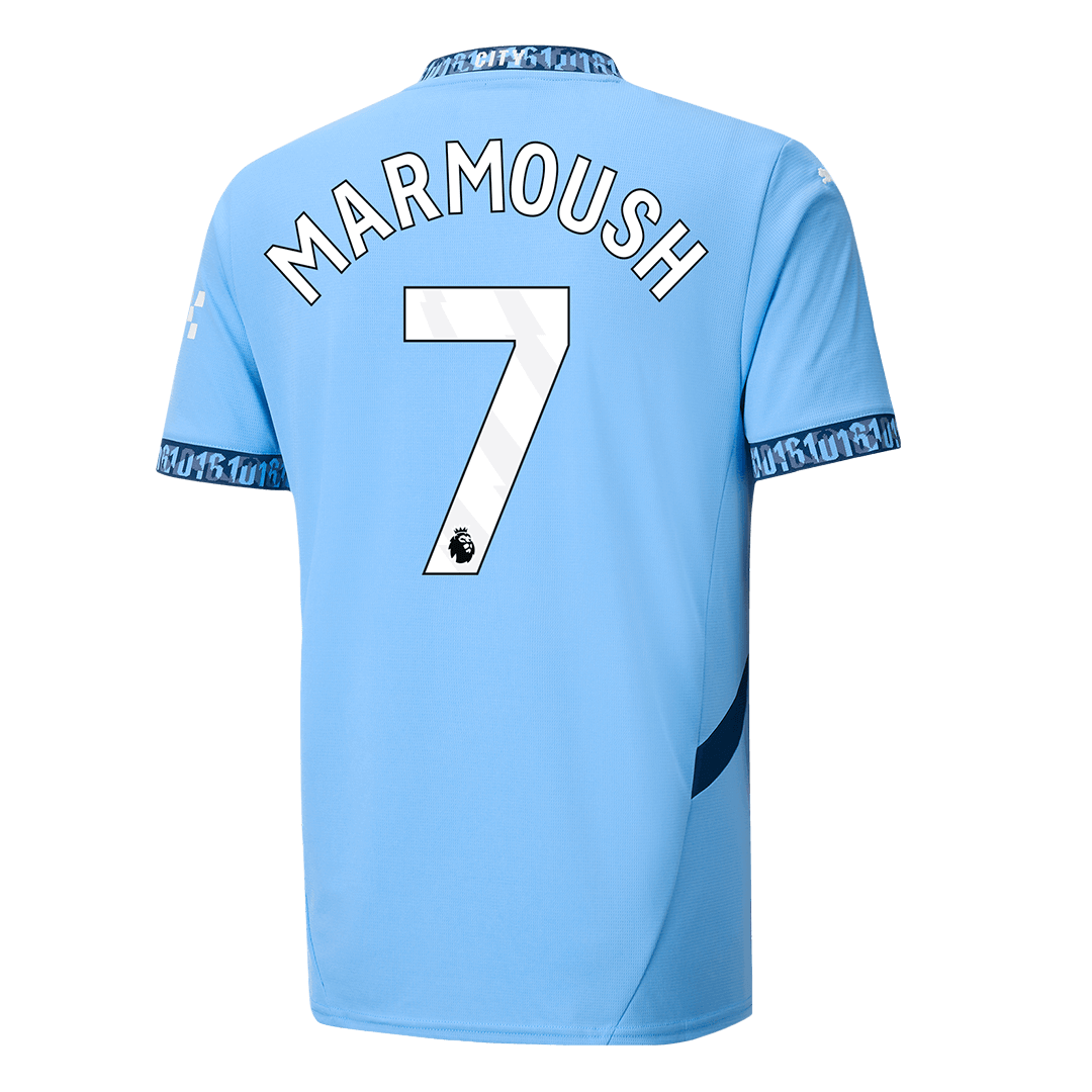 MARMOUSH #7 Manchester City Home Cheap Soccer Jersey 2024/25 Go Soccer World Shop