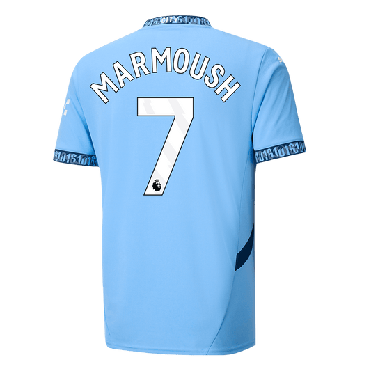 MARMOUSH #7 Manchester City Home Cheap Soccer Jersey 2024/25 Go Soccer World Shop
