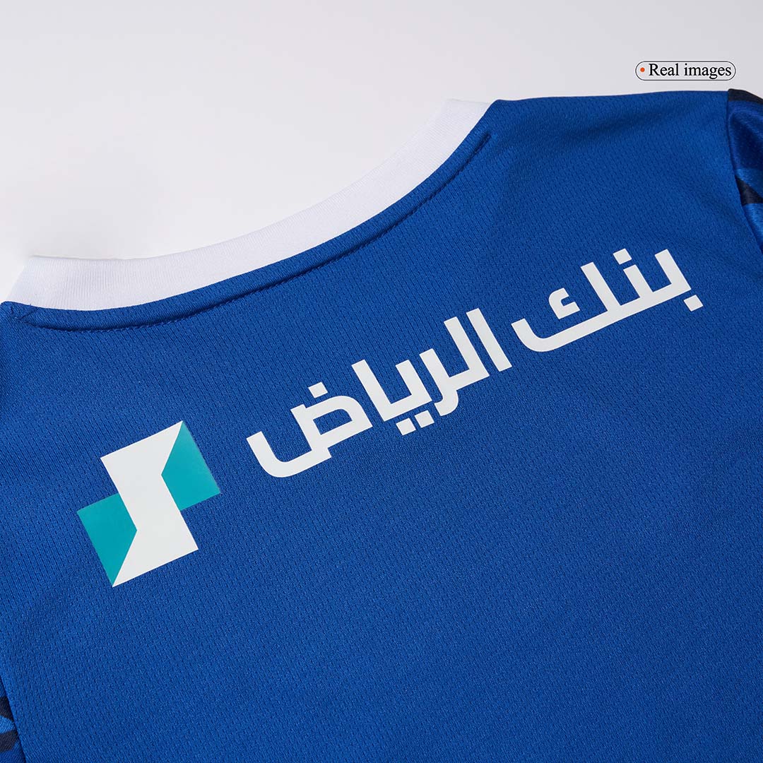 Kid's Al Hilal SFC Home Cheap Soccer Jersey Kit(Jersey+Shorts) 2024/25 Go Soccer World Shop