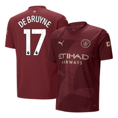 DE BRUYNE #17 Manchester City Third Away Cheap Soccer Jersey 2024/25 Go Soccer World Shop