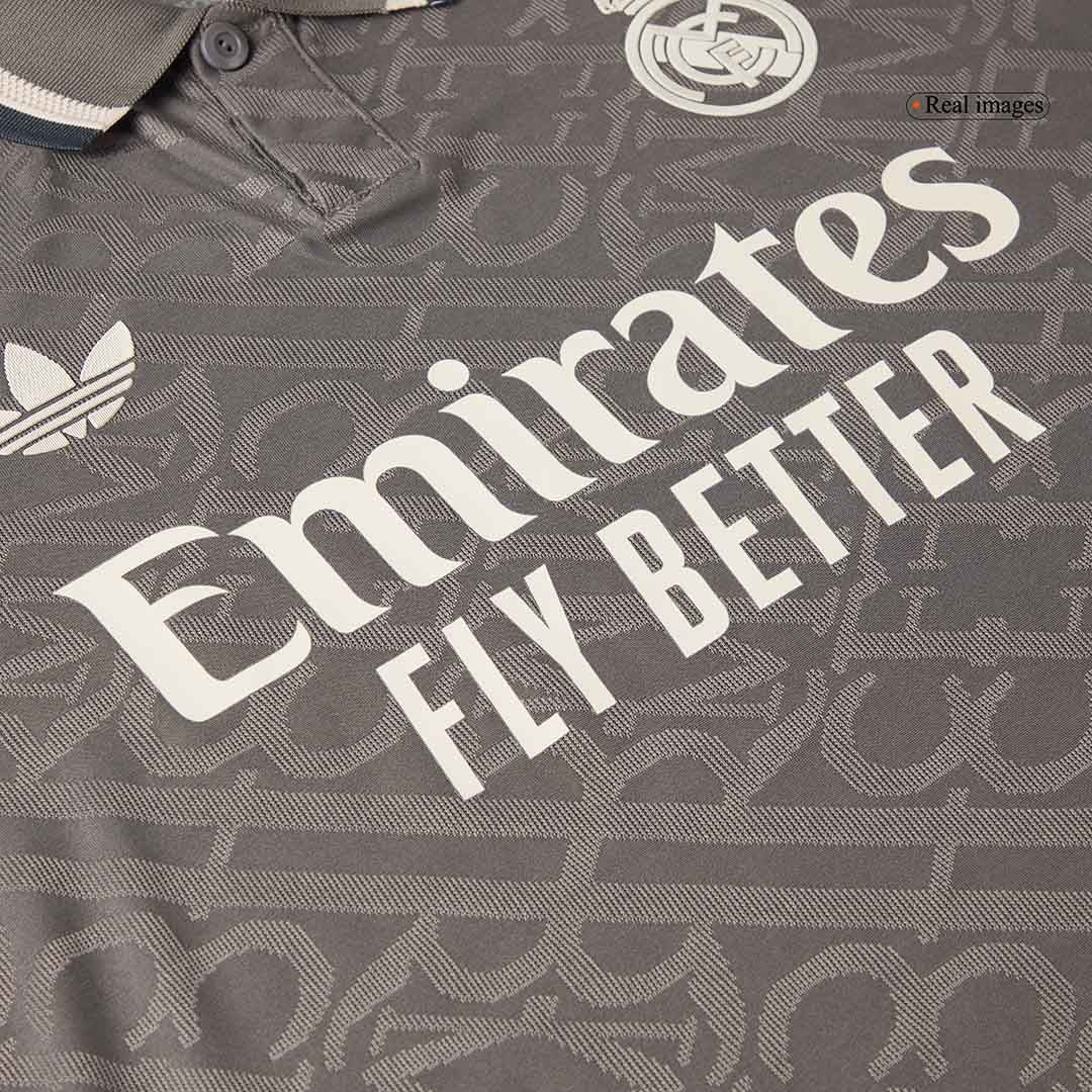 Player Version VINI JR. #7 Real Madrid Third Away Cheap Soccer Jersey 2024/25 Go Soccer World Shop