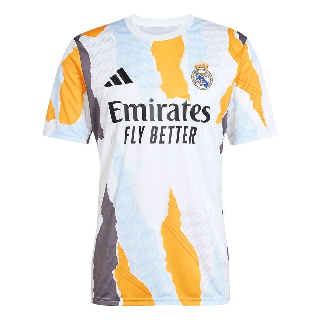 Real Madrid Pre-Match Training Cheap Soccer Jersey 2024/25 Go Soccer World Shop