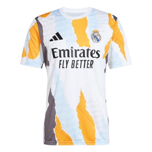 Real Madrid Pre-Match Training Cheap Soccer Jersey 2024/25 Go Soccer World Shop