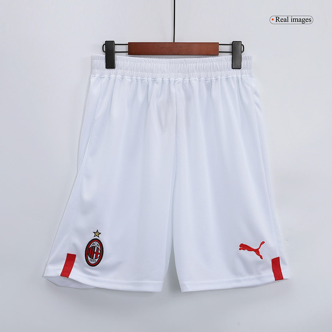 AC Milan Away Soccer Shorts 2022/23 Go Soccer World Shop