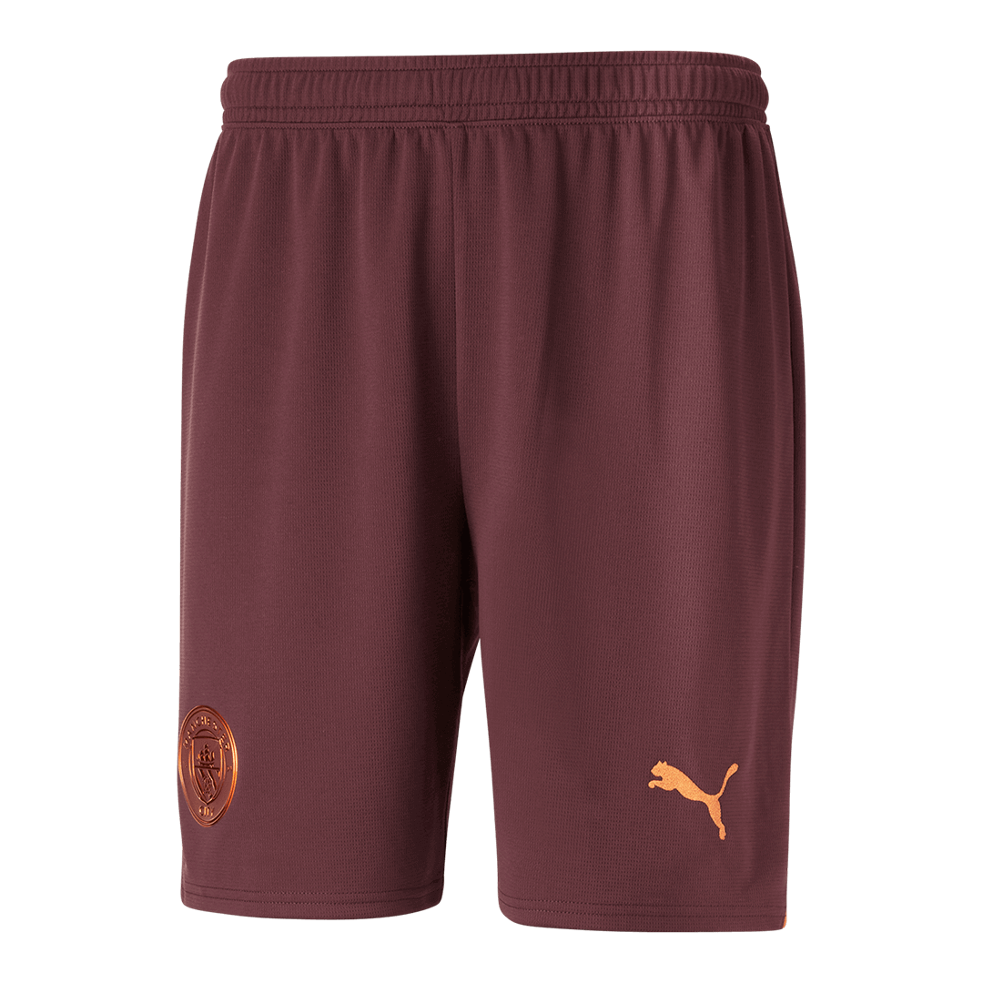 Manchester City Away Soccer Shorts 2023/24 Go Soccer World Shop