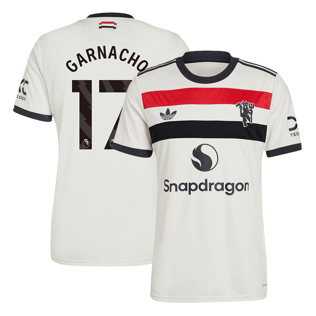 GARNACHO #17 Manchester United Third Away Cheap Soccer Jersey 2024/25 Go Soccer World Shop