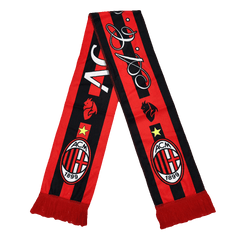 AC Milan Scarf Red Go Soccer World Shop