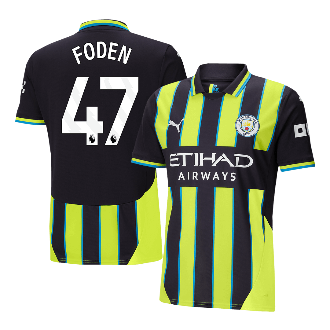 FODEN #47 Manchester City Away Cheap Soccer Jersey 2024/25 Go Soccer World Shop