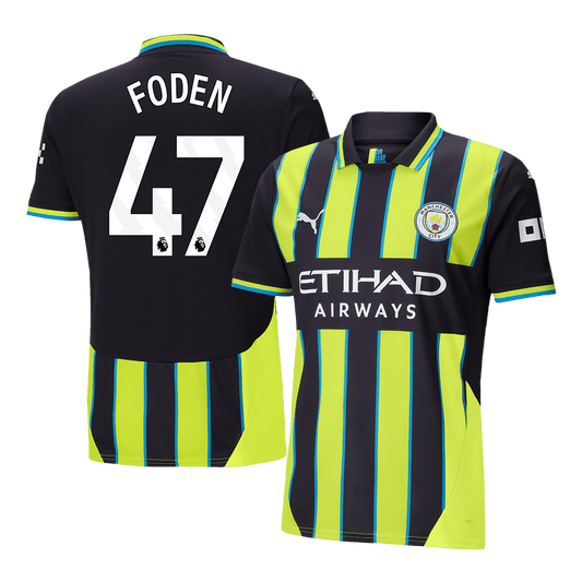 FODEN #47 Manchester City Away Cheap Soccer Jersey 2024/25 Go Soccer World Shop