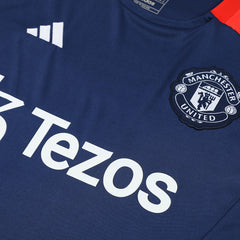 Manchester United Pre-Match Cheap Soccer Jersey Kit(Jersey+Shorts) 2024/25 Go Soccer World Shop