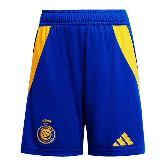 Al Nassr Home Soccer Shorts 2024/25 Go Soccer World Shop