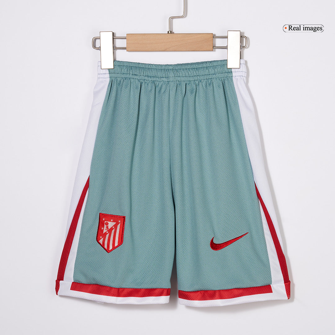 Kid's Atletico Madrid Away Cheap Soccer Jersey Kit(Jersey+Shorts) 2024/25 Go Soccer World Shop