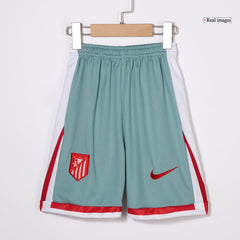 Kid's Atletico Madrid Away Cheap Soccer Jersey Kit(Jersey+Shorts) 2024/25 Go Soccer World Shop