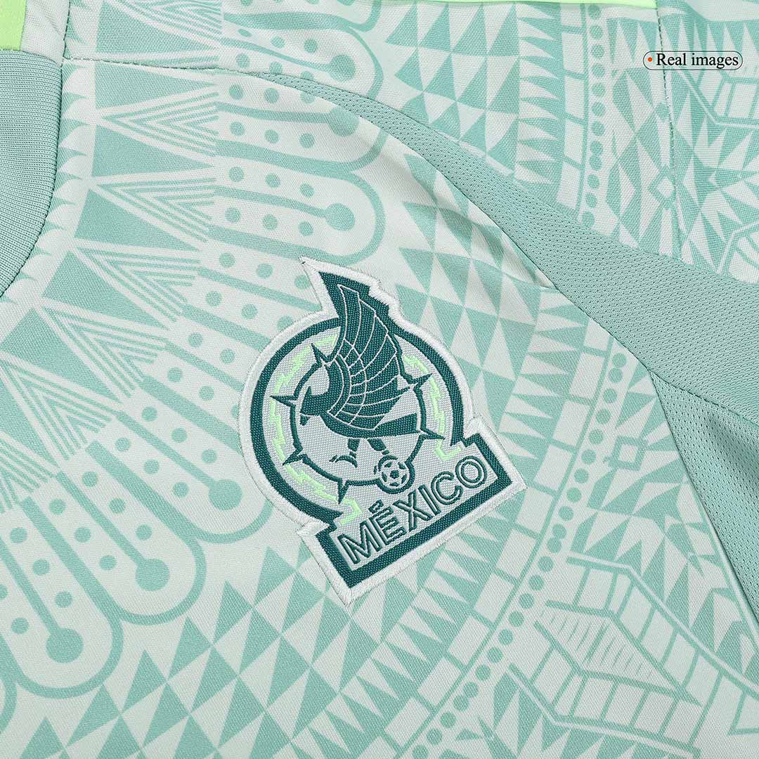 Kid's Mexico Away Jerseys Kit(Jersey+Shorts) Copa América 2024 Go Soccer World Shop