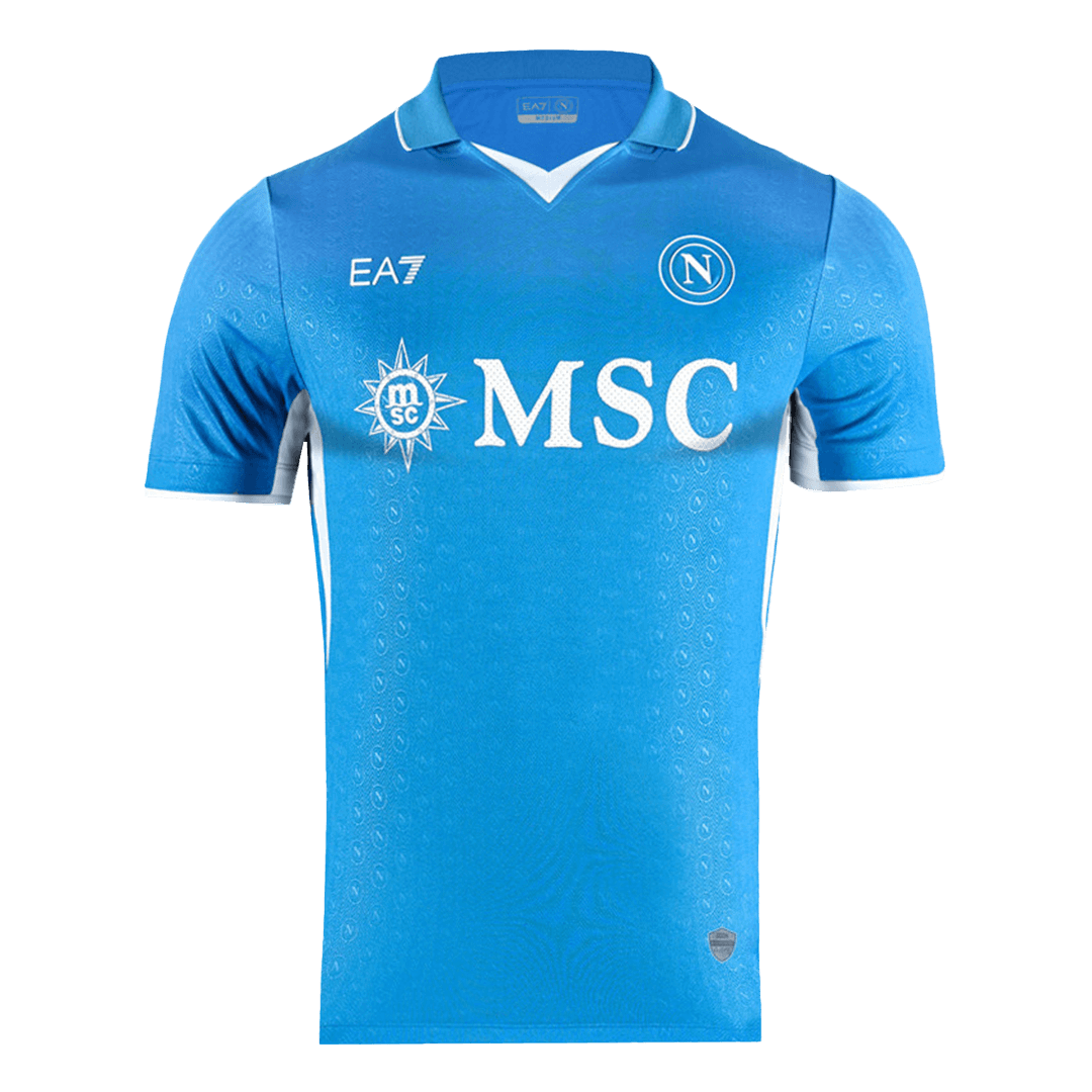 Player Version Napoli Home Cheap Soccer Jersey 2024/25 Go Soccer World Shop