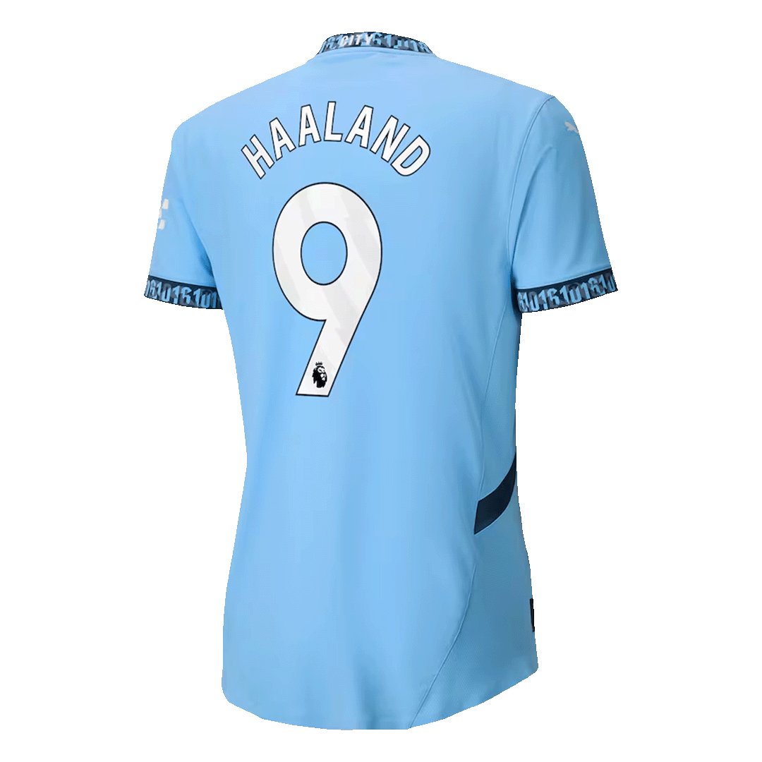 Player Version HAALAND #9 Manchester City Home Cheap Soccer Jersey 2024/25 Go Soccer World Shop