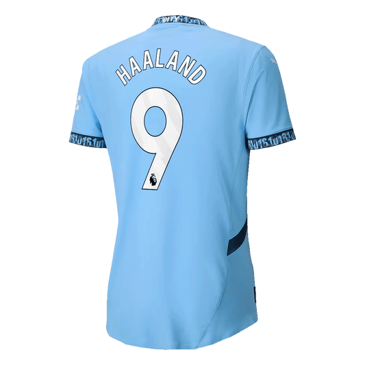 Player Version HAALAND #9 Manchester City Home Cheap Soccer Jersey 2024/25 Go Soccer World Shop
