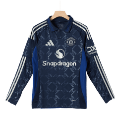Manchester United Away Long Sleeve Cheap Soccer Jersey 2024/25 Go Soccer World Shop