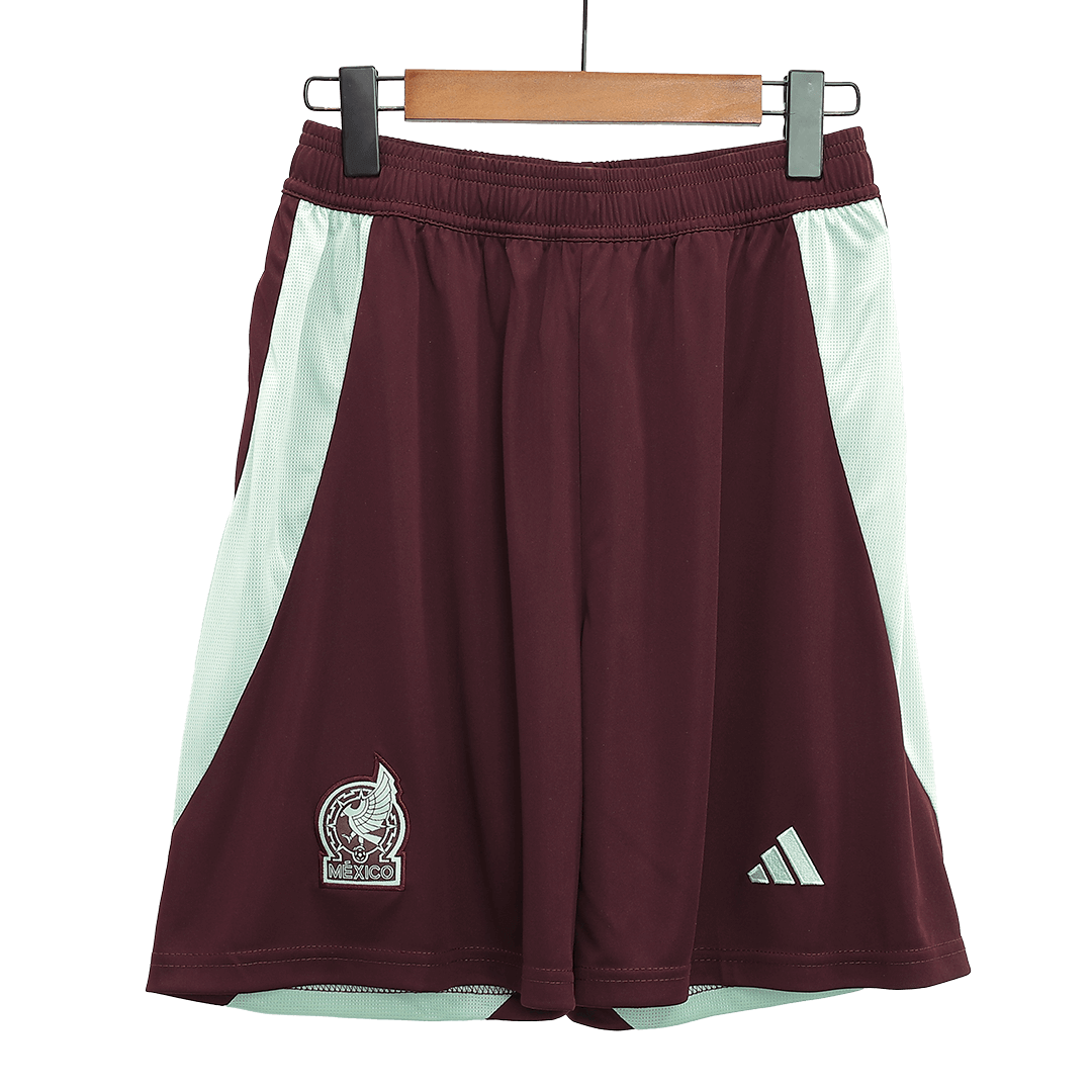 Mexico Home Soccer Shorts Copa América 2024 Go Soccer World Shop